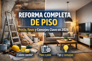 Reforma completa de piso: Guía para transformar tu hogar